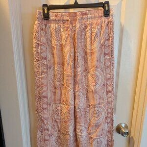 NWOT lotus and luna wide leg yoga harem pants